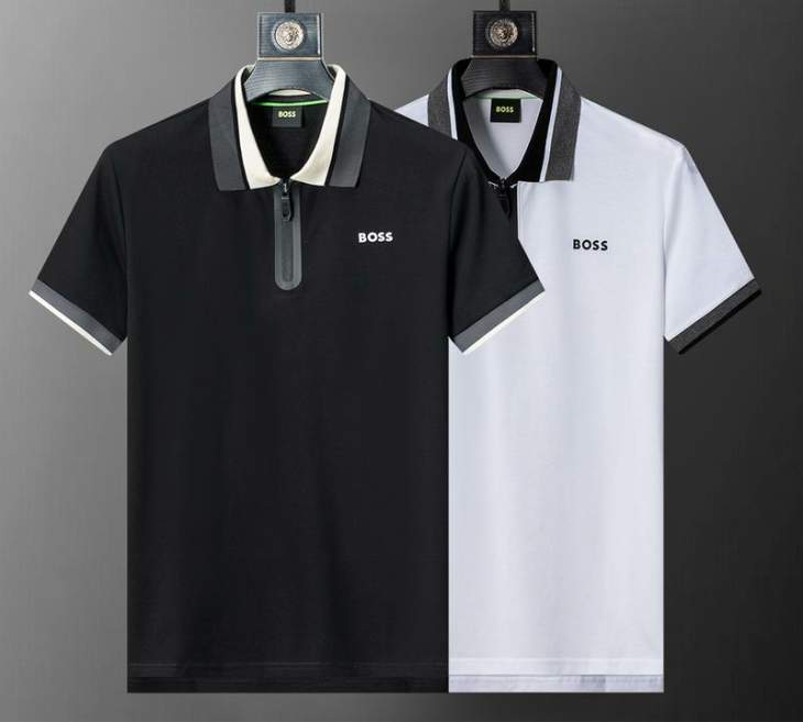 Picture of Hugo Boss Polo Shirts Short _SKUBossM-3XL14mr3012927138